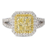 6F602261AULRYD 18KT Yellow Diamond Ring