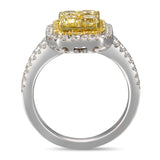 6F602261AULRYD 18KT Yellow Diamond Ring