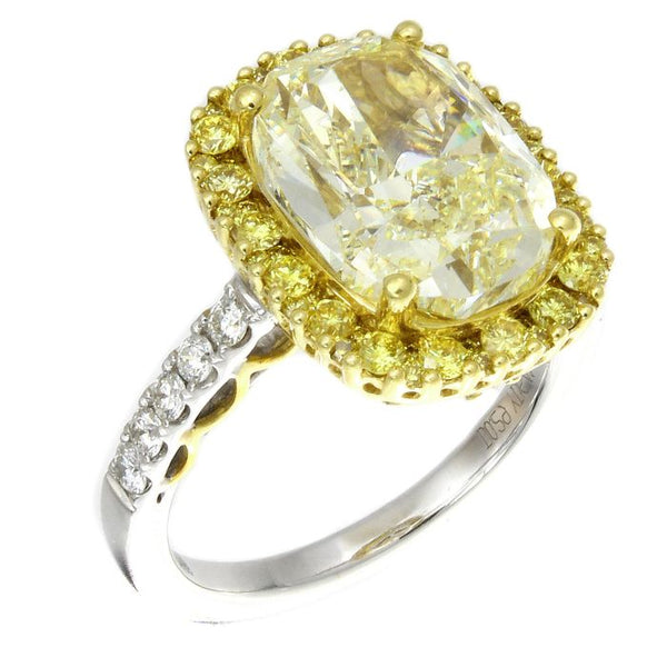 6F602358AULRYD 18KT Yellow Diamond Ring
