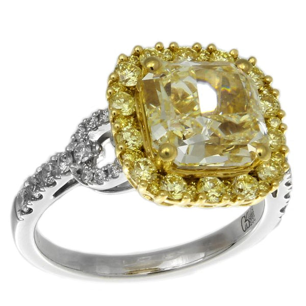 6F602361AULRYD 18KT Yellow Diamond Ring