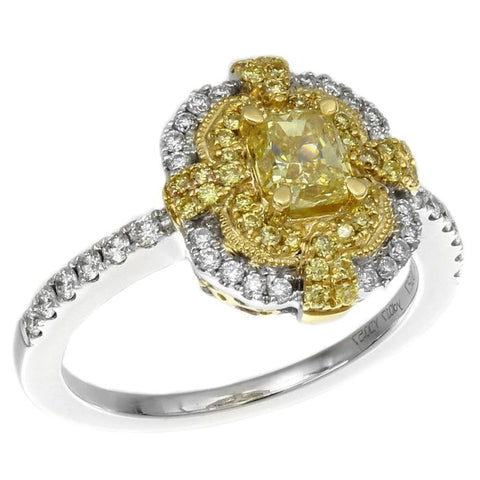 6F602502AULRYD 18KT Yellow Diamond Ring