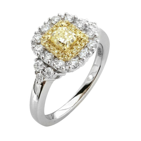 6F602506AULRYD 18KT Yellow Diamond Ring