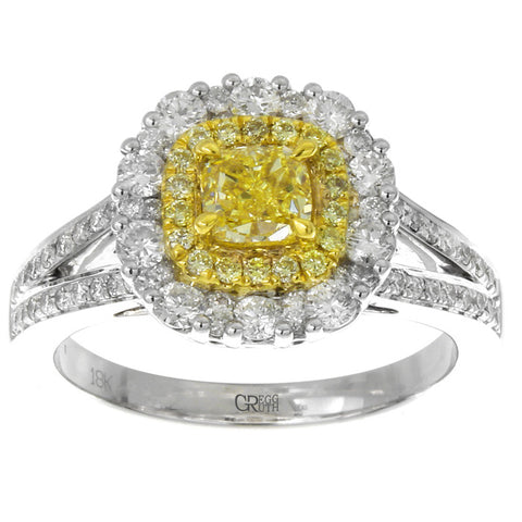 6F602510AULRYD 18KT Yellow Diamond Ring