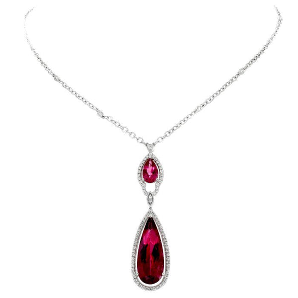 6F602628AWCHDR6.49 18KT Ruby Necklace