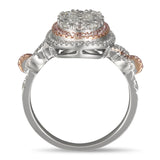 6F602938AQLRPD 18KT Pink Diamond Ring