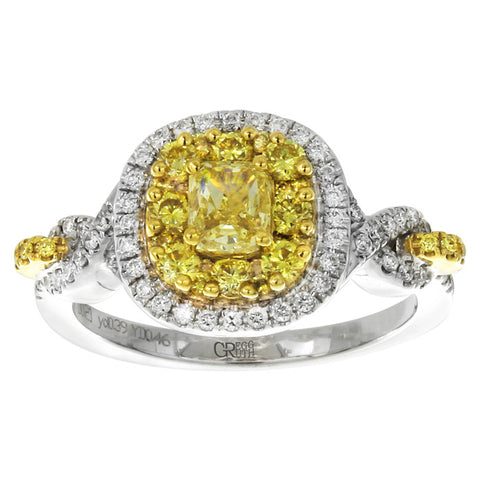 6F602942AULRYD 18KT Yellow Diamond Ring