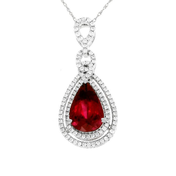 6F603014AWPDDR3.05 18KT Ruby Pendant