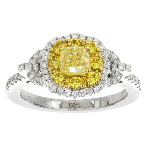 6F603027AULRYD 18KT Yellow Diamond Ring