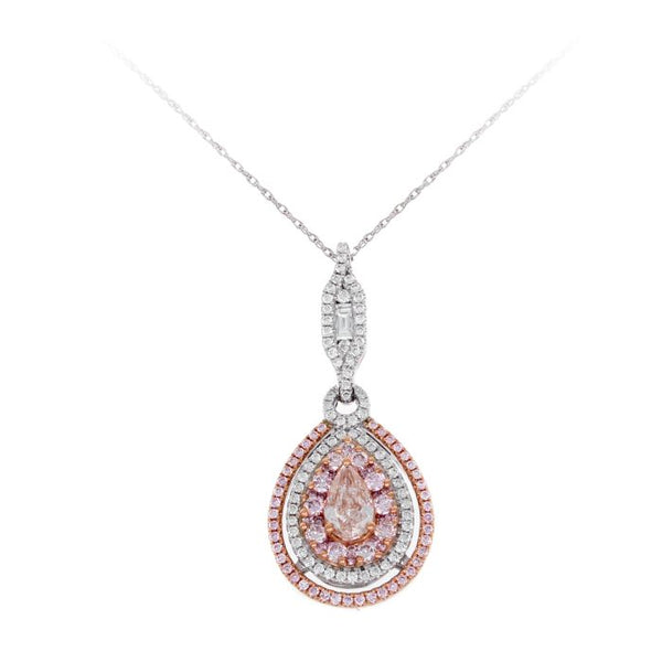 6F603124AQPDPD 18KT Pink Diamond Pendant