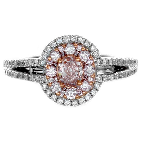 6F603125AQLRPD 18KT Pink Diamond Ring