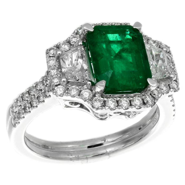 6F603133AWLRDE 18KT Emerald Ring