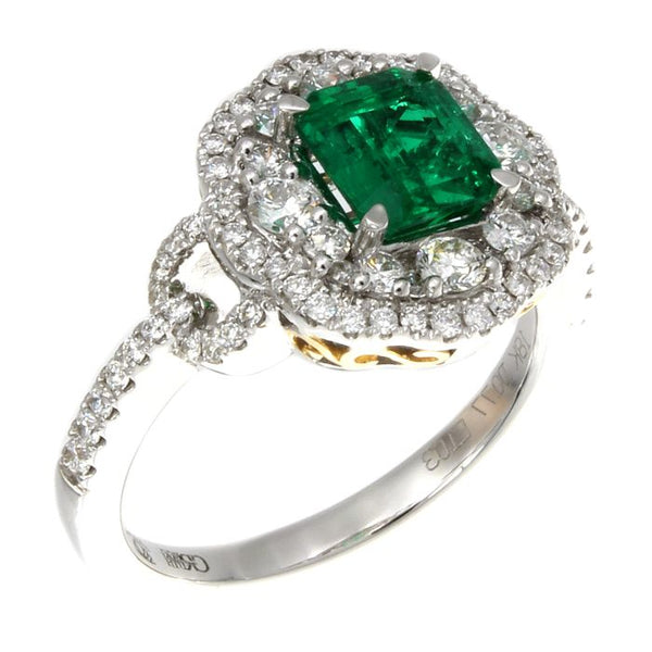 6F603152AULRDE 18KT Emerald Ring