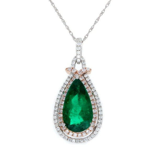6F603159AQPDPD 18KT Pink Diamond Pendant