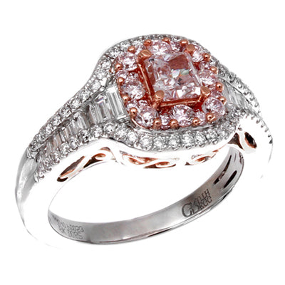 6F603343AQLRPD 18KT Pink Diamond Ring