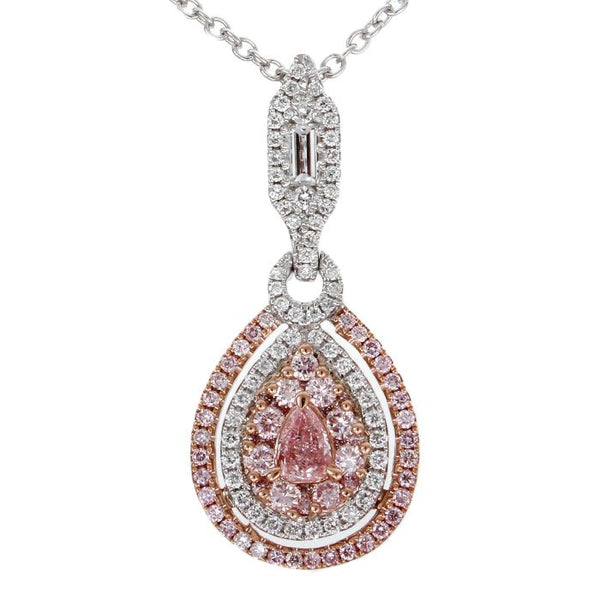 6F603404AQPDPD 18KT Pink Diamond Pendant