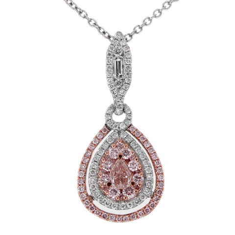 6F603406AQPDPD 18KT Pink Diamond Pendant