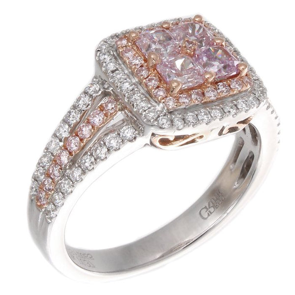 6F603411AQLRPD 18KT Pink Diamond Ring