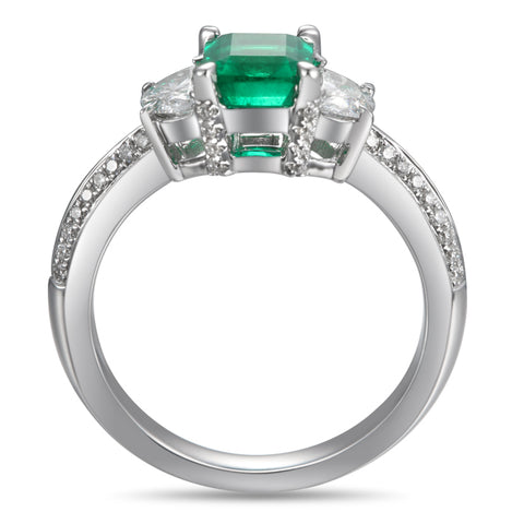 6F603418AWLRDE 18KT Emerald Ring