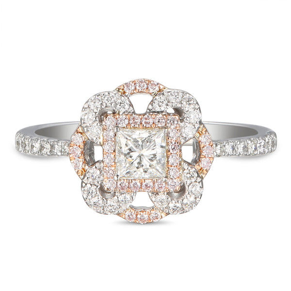 6F603436AQLRPD 18KT Pink Diamond Ring