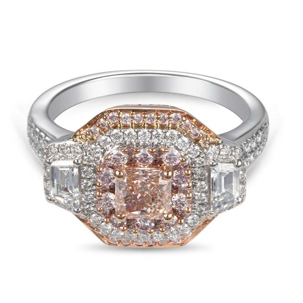 6F603688AQLRPD 18KT Pink Diamond Ring