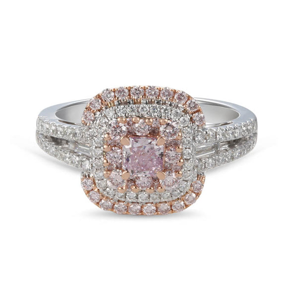 6F603707AQLRPD 18KT Pink Diamond Ring