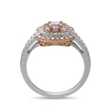 6F603707AQLRPD 18KT Pink Diamond Ring