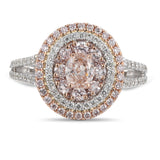 6F603809AQLRPD 18KT Pink Diamond Ring