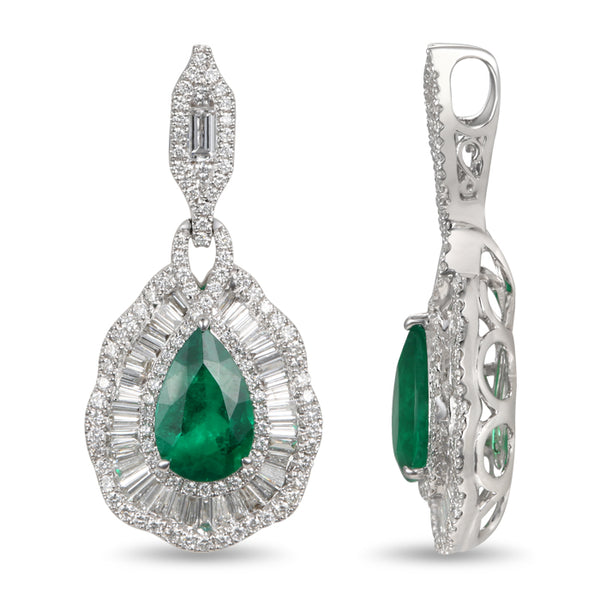 6F603813AWPDDE 18KT Emerald Pendant