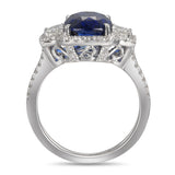 6F603829AWLRDS 18KT Blue Sapphire Ring