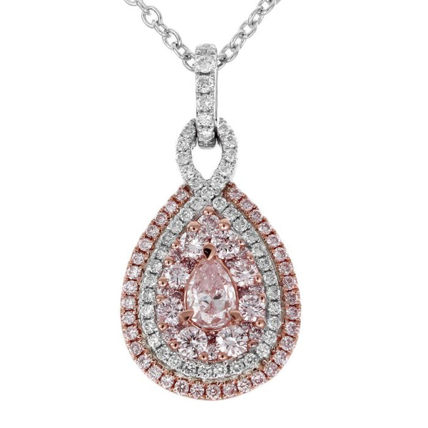 6F603832AQPDPD 18KT Pink Diamond Pendant