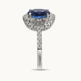 6F603840AWLRDS 18KT Blue Sapphire Ring