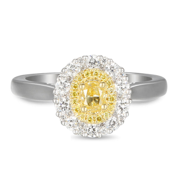 6F603844AULRBYD 18KT Yellow Diamond Ring