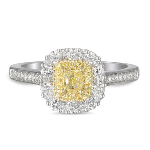 6F603845AULRBYD 18KT Yellow Diamond Ring