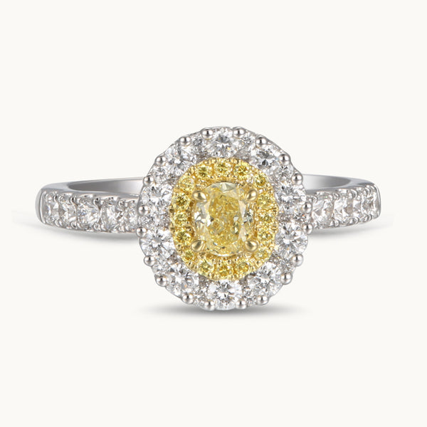 6F603846AULRBYD 18KT Yellow Diamond Ring
