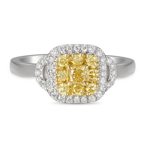 6F603850AULRYD 18KT Yellow Diamond Ring
