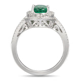 6F603917AWLRDE 18KT Emerald Ring