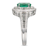 6F603917AWLRDE 18KT Emerald Ring