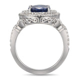 6F603918AWLRDS 18KT Blue Sapphire Ring