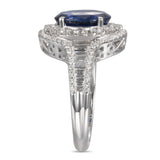 6F603919AWLRDS 18KT Blue Sapphire Ring