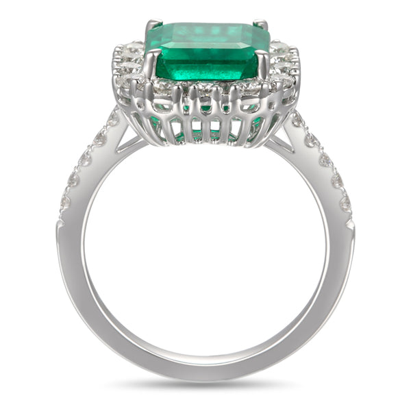 6F603920AWLRDE 18KT Emerald Ring