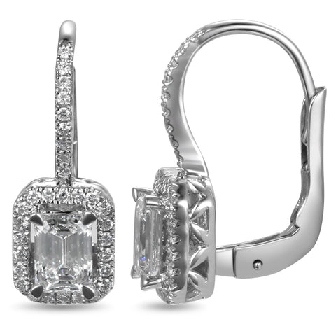 6F604268AWERD0 18KT White Diamond Earring