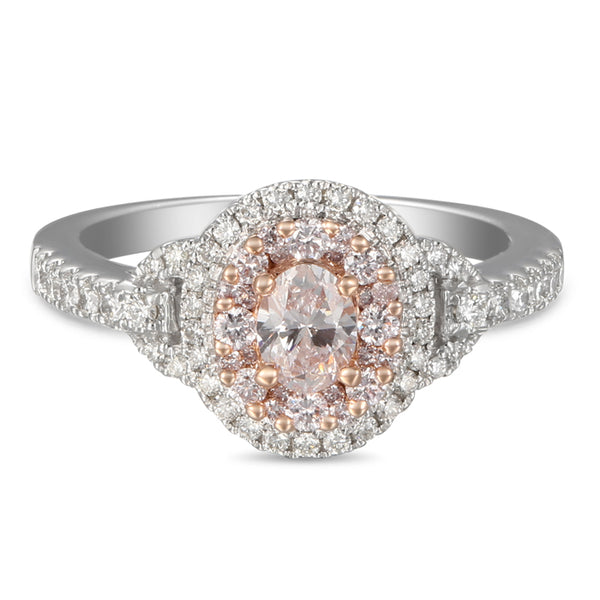 6F604478AQLRPD 18KT Pink Diamond Ring
