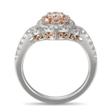 6F604478AQLRPD 18KT Pink Diamond Ring