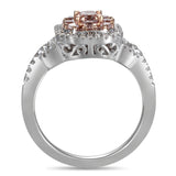 6F604479AQLRPD 18KT Pink Diamond Ring
