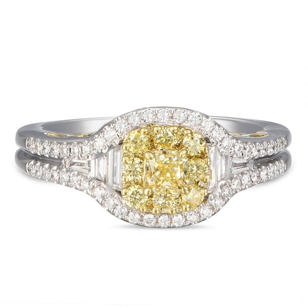 6F604492AULRYD 18KT Yellow Diamond Ring