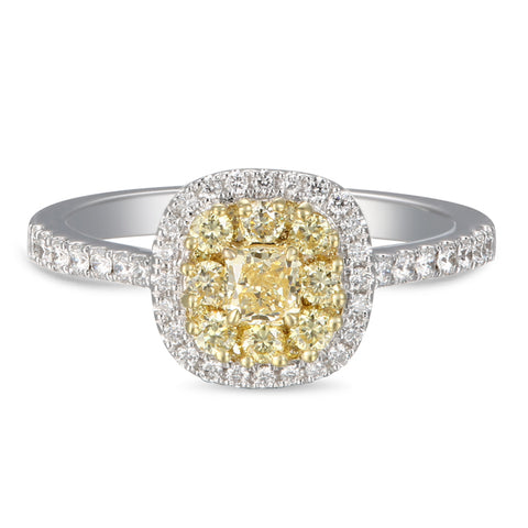 6F604493AULRYD 18KT Yellow Diamond Ring