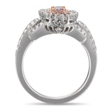 6F604509AQLRPD 18KT Pink Diamond Ring