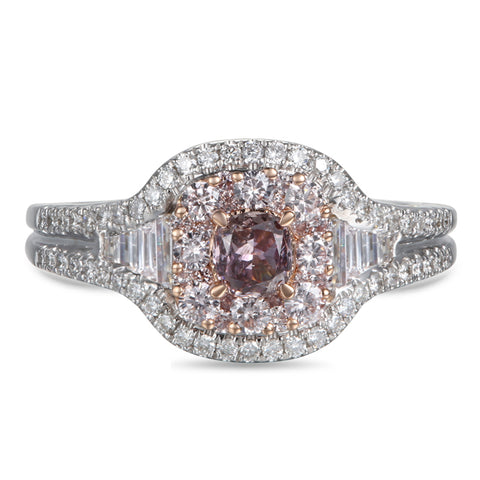 6F604573AQLRPD 18KT Pink Diamond Ring