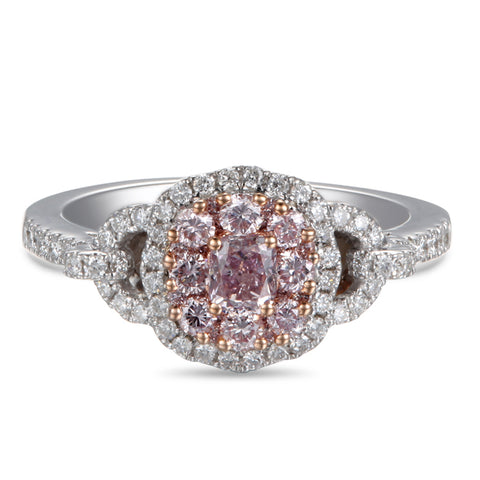 6F604574AQLRPD 18KT Pink Diamond Ring