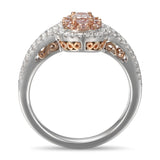 6F604585AQLRPD 18KT Pink Diamond Ring